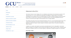 Desktop Screenshot of gcubureau.org