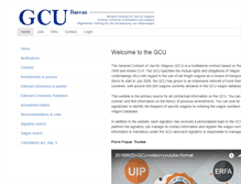 Tablet Screenshot of gcubureau.org